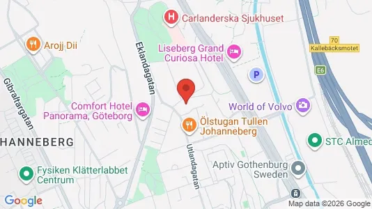 Office spaces for rent i Johanneberg - Photo from Google Street View