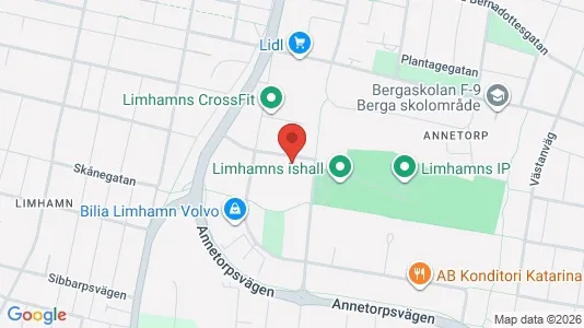 Kantorruimte te huur i Limhamn/Bunkeflo - kort over placeringen