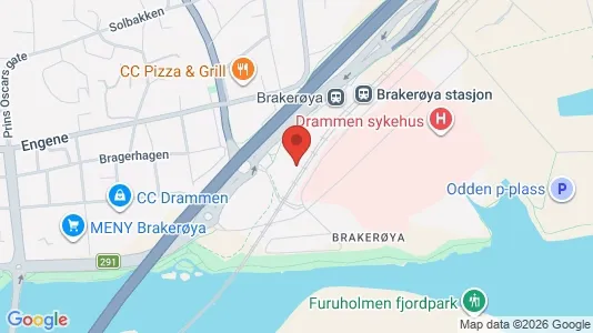 Kantorruimte te huur i Drammen - Foto uit Google Street View