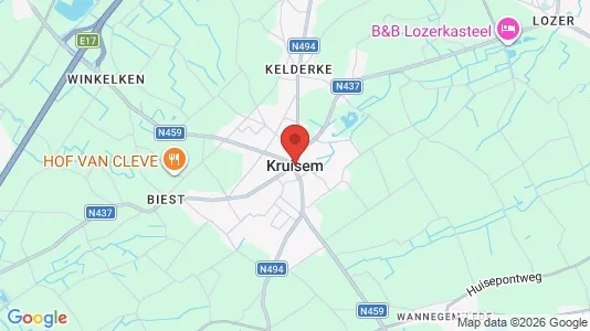 Lagerlokaler til leje i Kruisem - Foto fra Google Street View