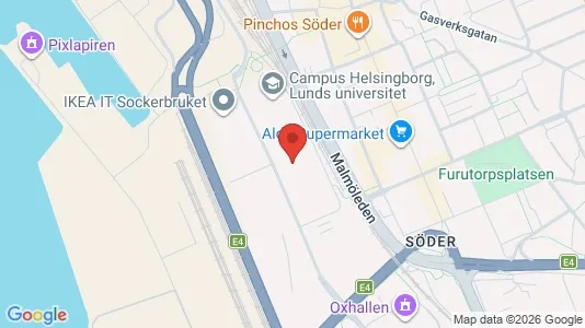 Kontorslokaler för uthyrning i Helsingborg – Foto från Google Street View