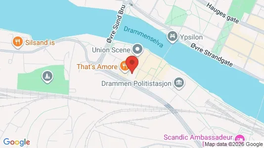 Kantorruimte te huur i Drammen - Foto uit Google Street View