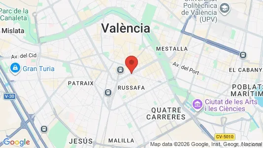 Lokaler til leie i Valencia L'Eixample – Bilde fra Google Street View