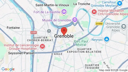 Varastot Vuokrattavana i Grenoble - Kuva Google Street Viewstä