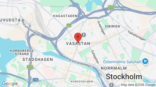 Kontorlokaler til leje i Vasastan - Foto fra Google Street View