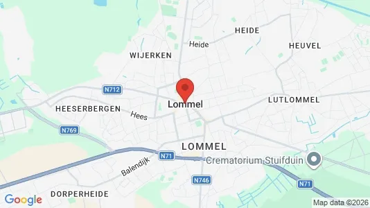 Gewerbeflächen zum Kauf i Lommel – Foto von Google Street View