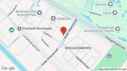 Kontorlokaler til leje i Enschede - Foto fra Google Street View