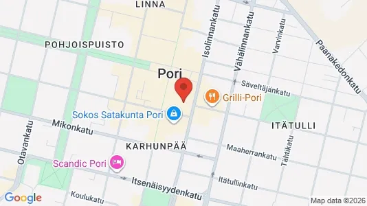 Gewerbeflächen zur Miete i Pori – Foto von Google Street View