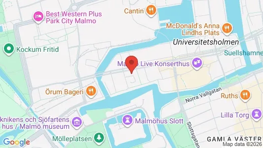 Kontorlokaler til leje i Malmø Centrum - Foto fra Google Street View