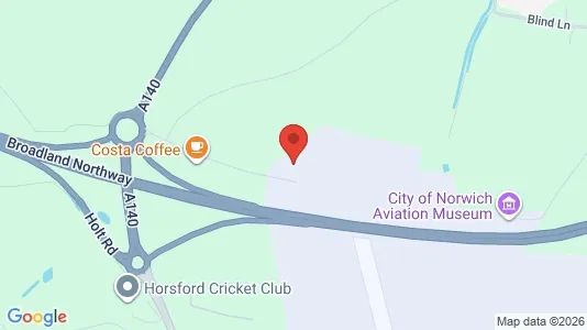 Werkstätte zur Miete i Norwich - Norfolk – Foto von Google Street View