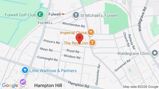 Liikekiinteistöt Vuokrattavana i Teddington - Middlesex - Kuva Google Street Viewstä