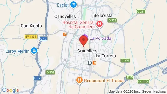 Werkstätte zur Miete i Granollers – Foto von Google Street View