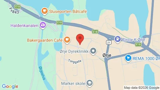 Liikekiinteistöt Myynnissä i Marker - Kuva Google Street Viewstä