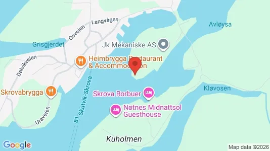 Commercial properties for sale i Vågan - kort over placeringen