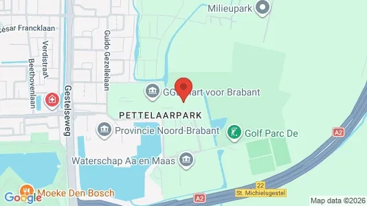 Kontorlokaler til leje i Den Bosch - kort over placeringen