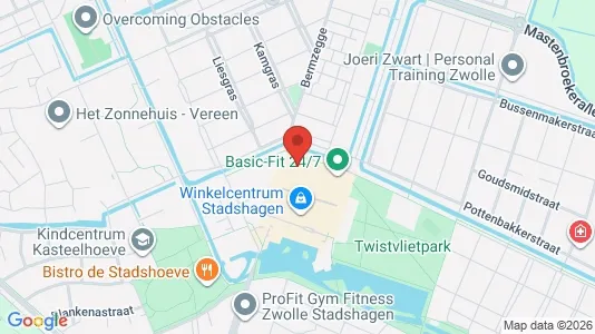 Office spaces for rent i Zwolle - kort over placeringen