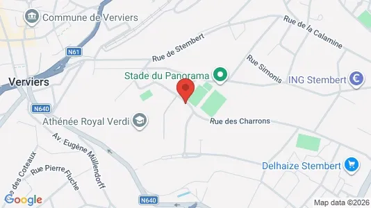 Werkstätte zur Miete i Verviers – Foto von Google Street View
