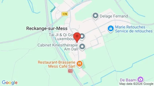 Office spaces for rent i Reckange-sur-Mess - kort over placeringen