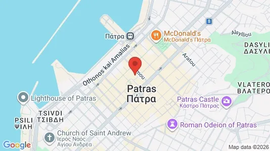 Espacios de oficina En alquiler i Patras - kort over placeringen