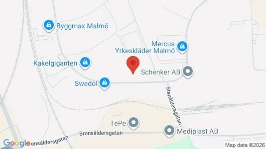 Kontorlokaler til leje i Fosie - kort over placeringen