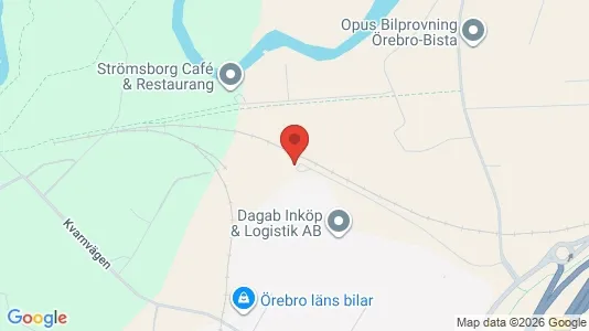 Werkstätte zur Miete i Örebro – Foto von Google Street View