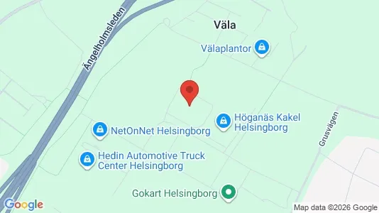 Værkstedslokaler til leje i Helsingborg - Foto fra Google Street View