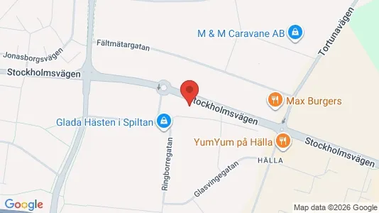 Industrilokaler för uthyrning i Västerås – Foto från Google Street View