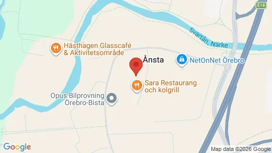 Werkstätte zur Miete i Örebro – Foto von Google Street View