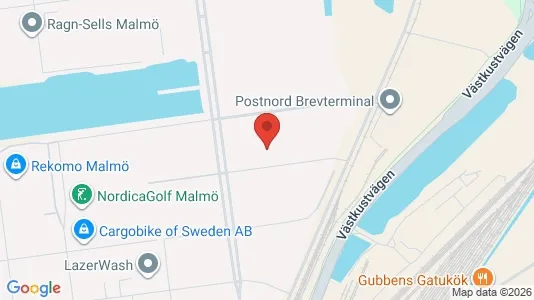 Værkstedslokaler til leje i Malmø Centrum - Foto fra Google Street View