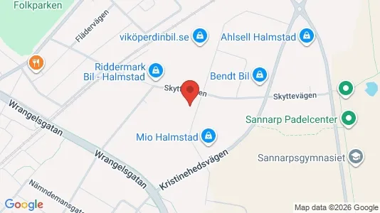 Verkstedhaller til leie i Halmstad – Bilde fra Google Street View