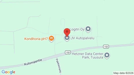 Varastot Vuokrattavana i Tuusula - Kuva Google Street Viewstä