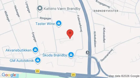 Kontorlokaler til leje i Brøndby - Foto fra Google Street View