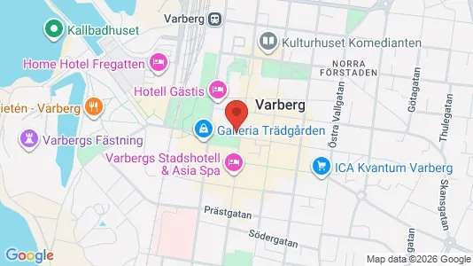 Lokaler til leje i Varberg - Foto fra Google Street View