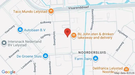 Lokaler til leje i Lelystad - kort over placeringen