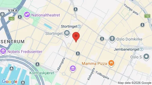 Kontorer til leie i Oslo Sentrum – Bilde fra Google Street View