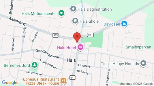 Bedrijfsruimtes te huur i Hals - Foto uit Google Street View