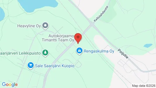 Werkstätte zur Miete i Kuopio – Foto von Google Street View