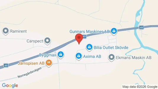 Toimistotilat Vuokrattavana i Skövde - Kuva Google Street Viewstä
