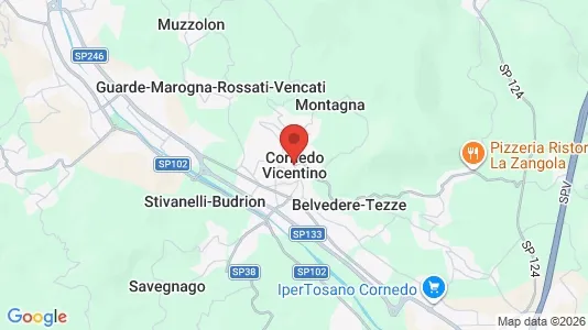 Büros zur Miete i Cornedo Vicentino – Foto von Google Street View