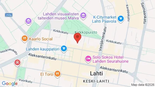 Lokaler til leje i Lahti - Foto fra Google Street View