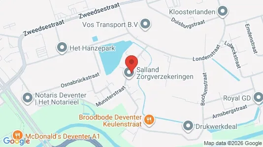 Büros zur Miete i Deventer – Foto von Google Street View