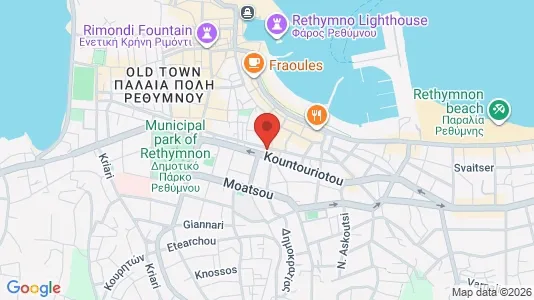 Toimistotilat Vuokrattavana i Rethymno - Kuva Google Street Viewstä
