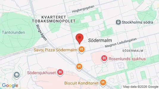 Kontorlokaler til leje i Södermalm - Foto fra Google Street View