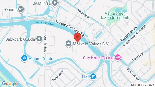 Lokaler til leje i Gouda - Foto fra Google Street View