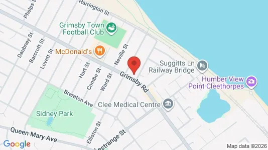 Commercial properties for sale i Cleethorpes - South Humberside - Photo from Google Street View