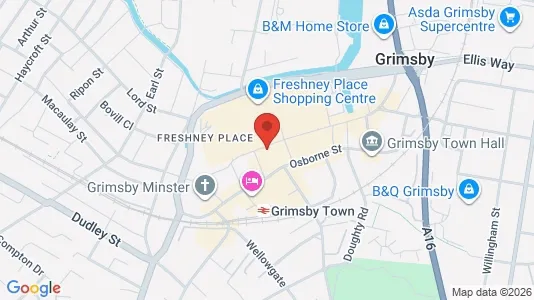Gewerbeflächen zur Miete i Grimsby - South Humberside – Foto von Google Street View