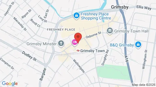 Gewerbeflächen zur Miete i Grimsby - South Humberside – Foto von Google Street View
