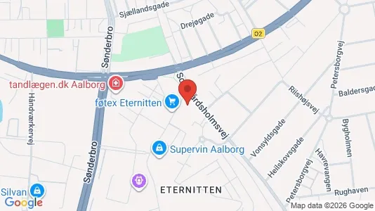 Kontorlokaler til leje i Aalborg Centrum - Foto fra Google Street View