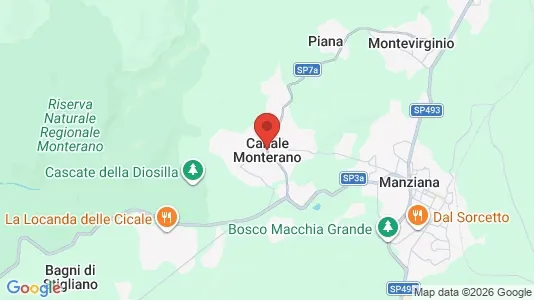 Lokaler til leje i Canale Monterano - Foto fra Google Street View