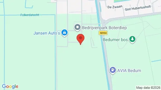 Företagslokaler till salu i Bedum – Foto från Google Street View